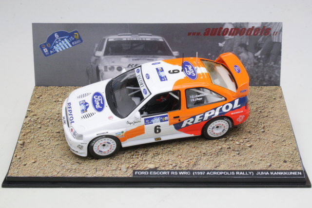 Ford Escort WRC, 2nd. Acropolis 1997, J.Kankkunen, no.6 - Click Image to Close