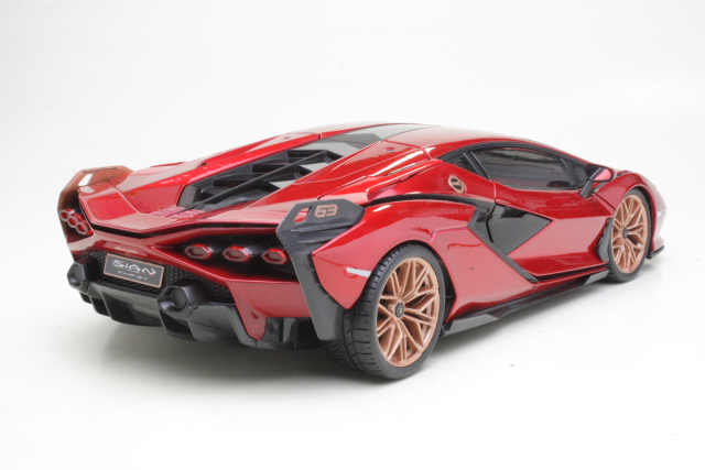 Lamborghini Sian FKP 37 2019, red