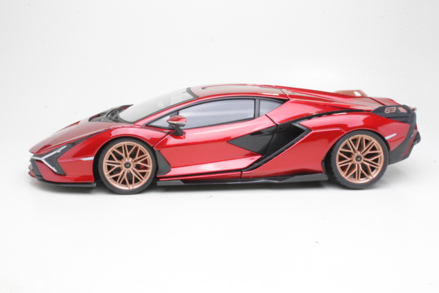 Lamborghini Sian FKP 37 2019, red