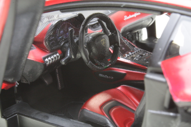 Lamborghini Sian FKP 37 2019, red