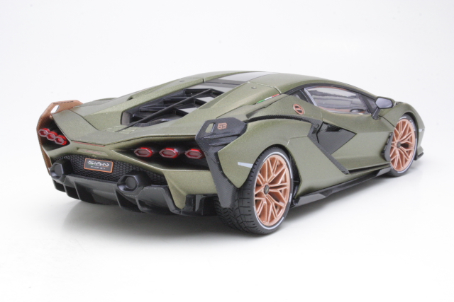 Lamborghini Sian FKP 37 2019, gold-green