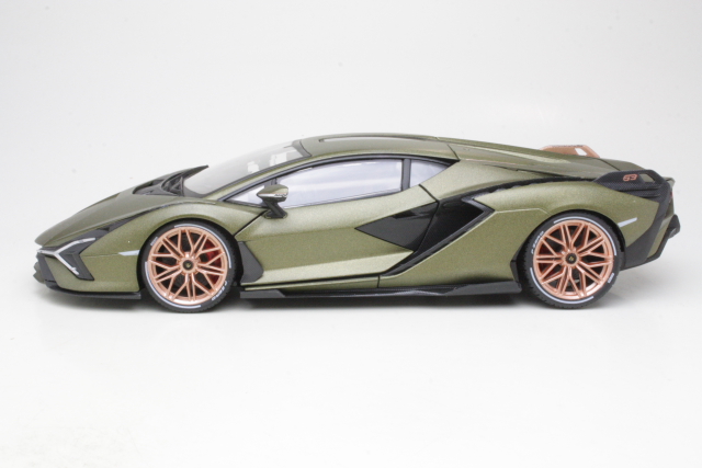 Lamborghini Sian FKP 37 2019, gold-green