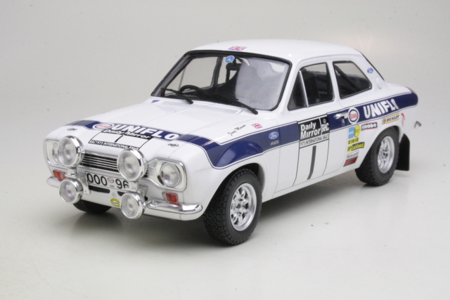 Ford Escort Mk1 RS1600, RAC 1973, R.Clark, no.1 - Sulje napsauttamalla kuva