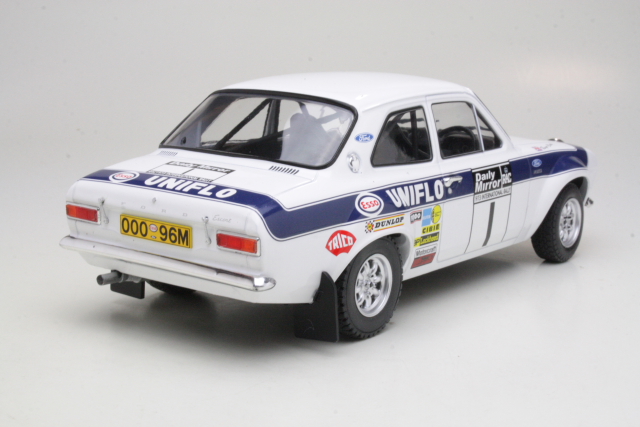 Ford Escort Mk1 RS1600, RAC 1973, R.Clark, no.1 - Sulje napsauttamalla kuva