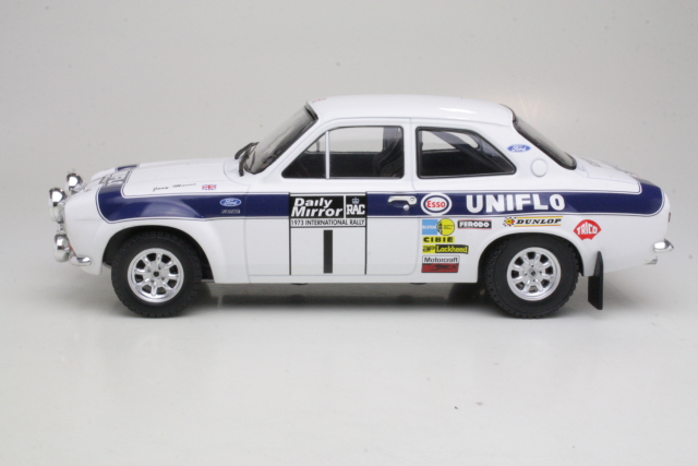 Ford Escort Mk1 RS1600, RAC 1973, R.Clark, no.1 - Sulje napsauttamalla kuva