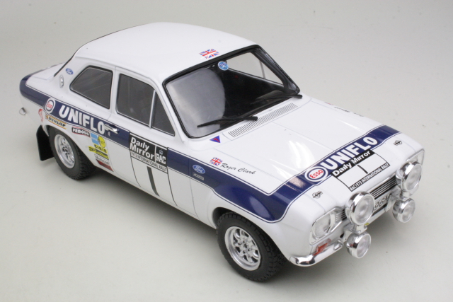 Ford Escort Mk1 RS1600, RAC 1973, R.Clark, no.1