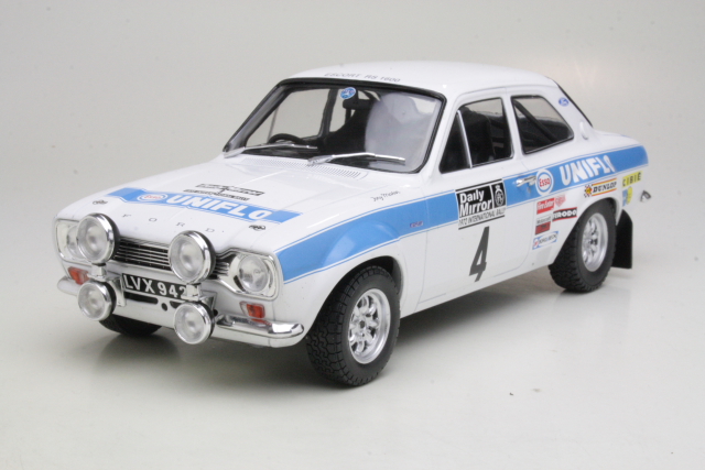 Ford Escort Mk1 RS1600, RAC 1972, R.Clark, no.4 - Sulje napsauttamalla kuva