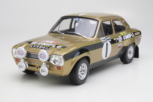 Ford Escort Mk1 RS1600, Welsh 1972, R.Clark, no.1