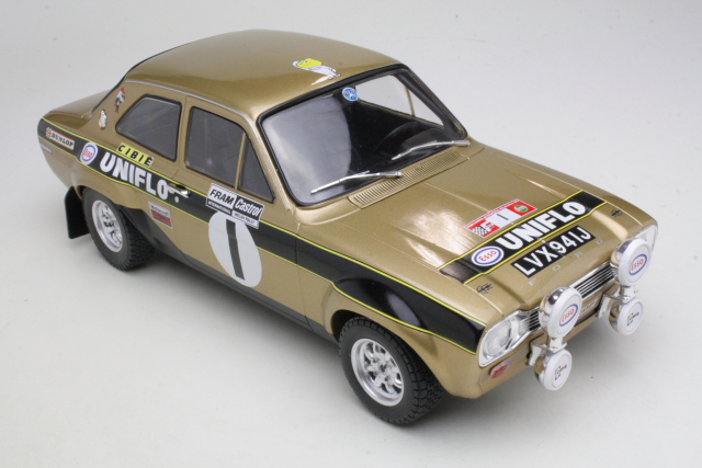 Ford Escort Mk1 RS1600, Welsh 1972, R.Clark, no.1