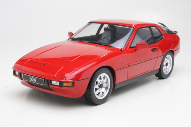 Porsche 924 1985, red