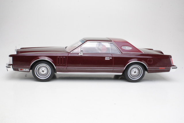 Lincoln Continental Mark V 1978, dark red