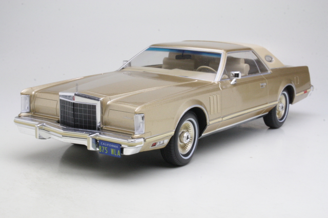 Lincoln Continental Mark V 1978, kulta - Sulje napsauttamalla kuva