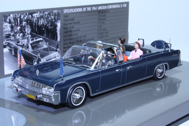 Lincoln Continental Presidential X-100 1961, "J.F.Kennedy"