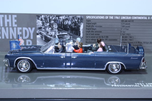 Lincoln Continental Presidential X-100 1961, "J.F.Kennedy"