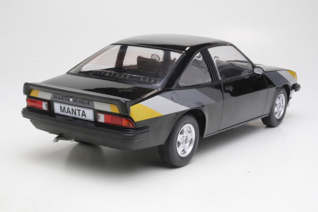 Opel Manta B Magic 1980, musta - Sulje napsauttamalla kuva