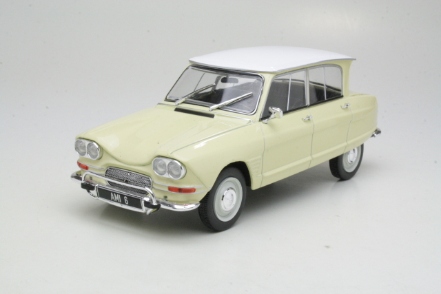 Citroen AMI 6 1961, yellow/white