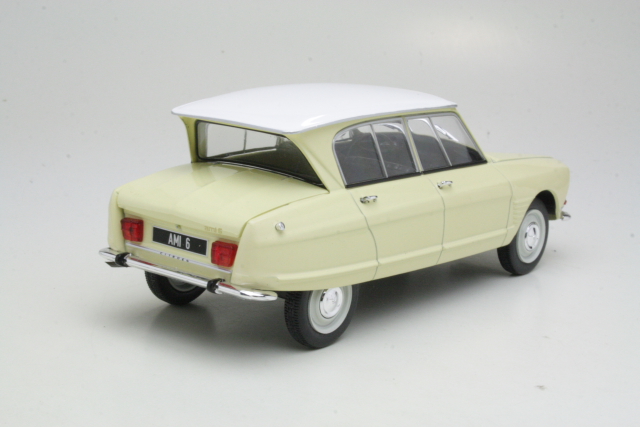 Citroen AMI 6 1961, keltainen/valkoinen