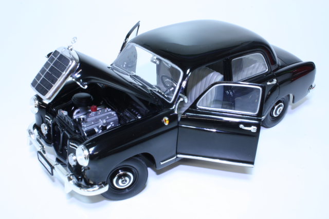 Mercedes 180 (w120) Ponton 1953, musta