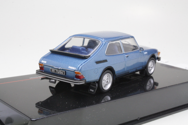 Saab 99 Turbo 1977, blue - Click Image to Close