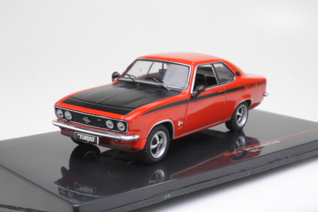 Opel Manta A Turbo 1973, punainen/musta