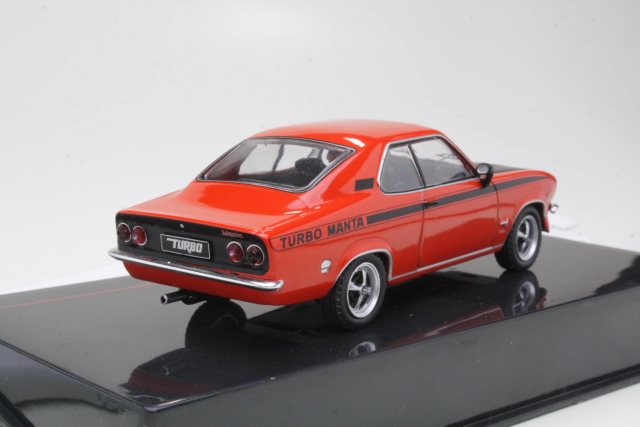 Opel Manta A Turbo 1973, punainen/musta