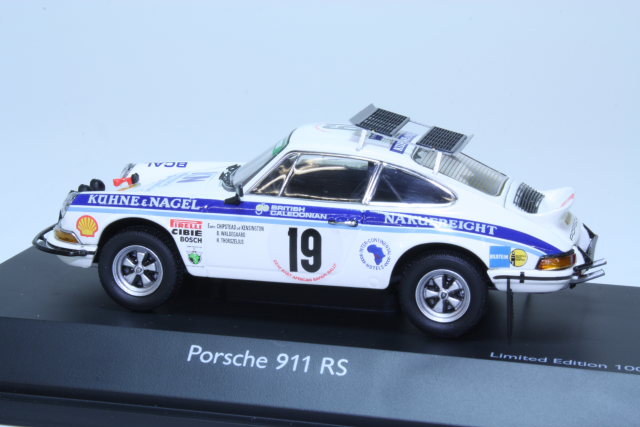 Porsche 911 RS, Safari Rallye 1974, B.Waldegaard, no.19 - Sulje napsauttamalla kuva