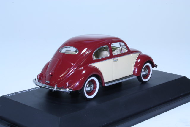 VW Kupla Ovali, punainen/kerma