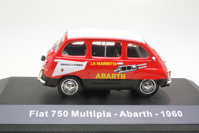 Fiat 750 Multipla 1960 "La Marmitta Abarth" - Sulje napsauttamalla kuva
