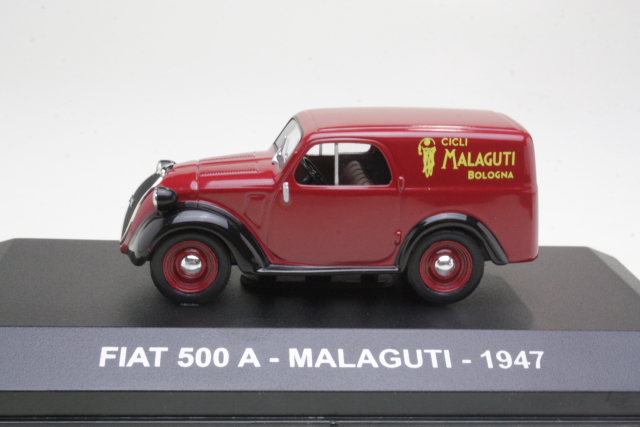 Fiat 500 Van 1947 "Cicli Malaguti" - Sulje napsauttamalla kuva