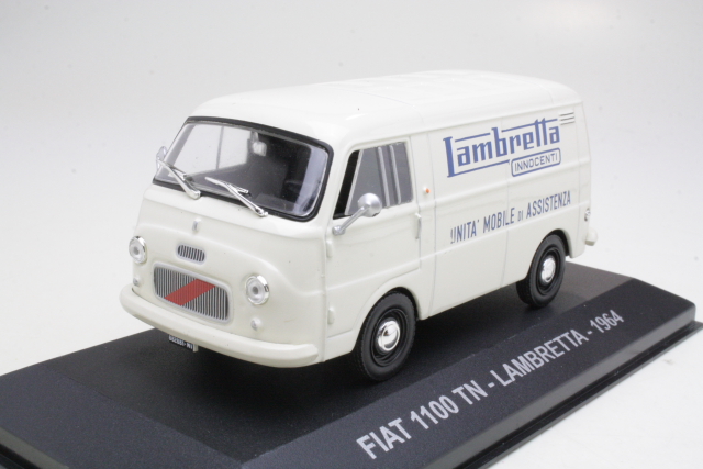Fiat 1100TN Van 1964 "Lambretta Unita' Mobile di Assistenza" - Sulje napsauttamalla kuva