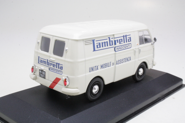 Fiat 1100TN Van 1964 "Lambretta Unita' Mobile di Assistenza" - Sulje napsauttamalla kuva