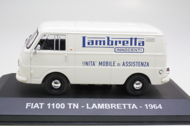 Fiat 1100TN Van 1964 "Lambretta Unita' Mobile di Assistenza" - Sulje napsauttamalla kuva