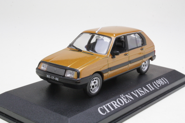 Citroen Visa II Super E 1981, ruskea