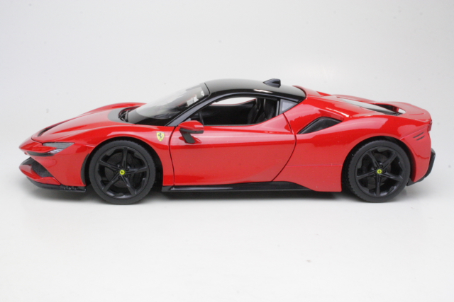 Ferrari SF90 Stradale Hybrid 1000hp 2019, red/black