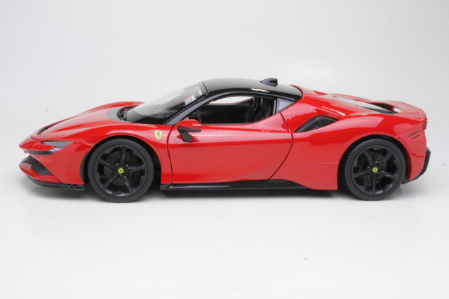 Ferrari SF90 Stradale Hybrid 1000hp 2019, red/black - Click Image to Close