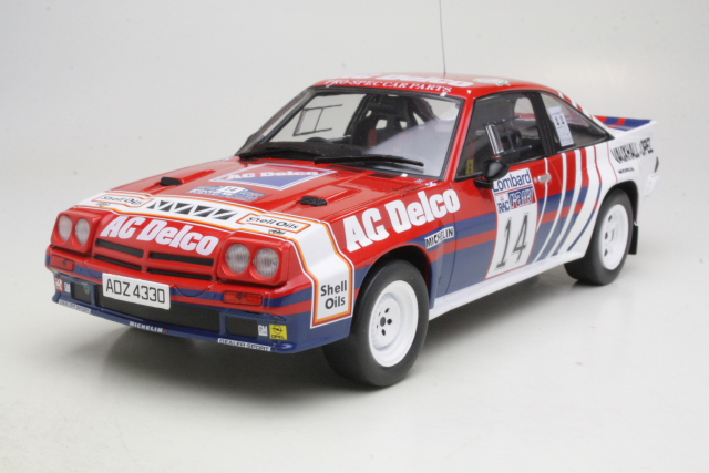 Opel Manta B 400, RAC 1985, J.McRae, no.14 - Sulje napsauttamalla kuva