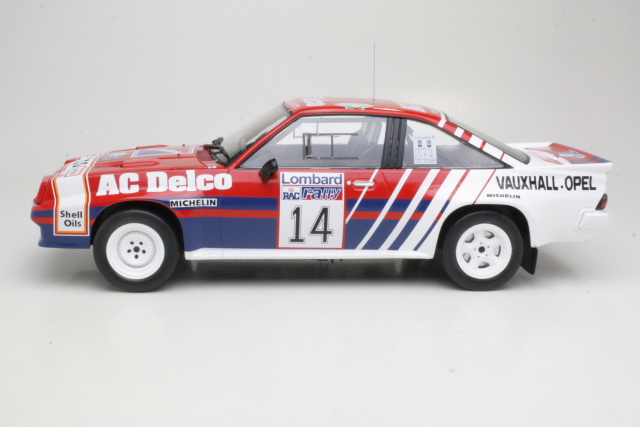 Opel Manta B 400, RAC 1985, J.McRae, no.14 - Sulje napsauttamalla kuva