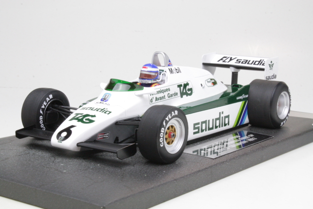 Williams Ford FW08, Swiss GP 1982, K.Rosberg, no.6 - Sulje napsauttamalla kuva