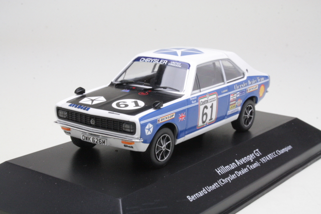 Hillman Avenger GT, BTCC Champion 1974, B.Unett, no.61