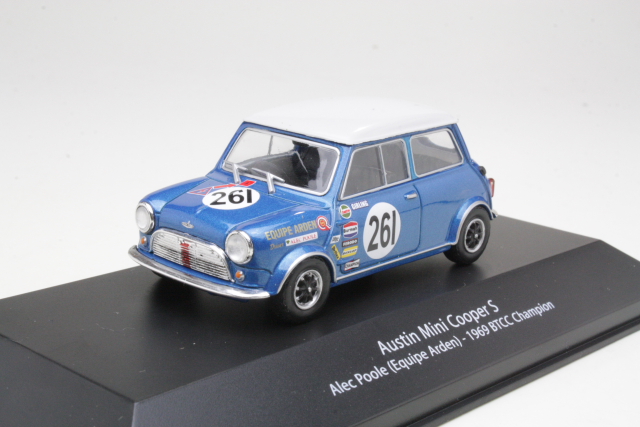 Mini Cooper S, BTCC Champion 1969, A.Poole, no.261