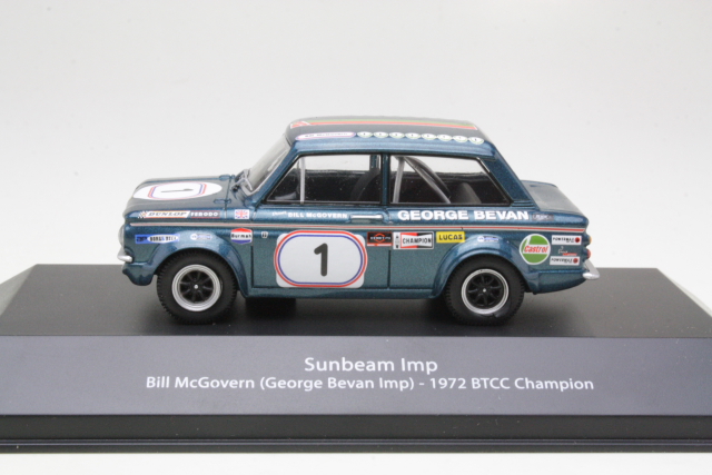 Sunbeam Imp, BTCC Champion 1972, B.McGovern, no.1 - Sulje napsauttamalla kuva