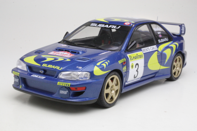 Subaru Impreza 22b, Monte Carlo 1998, C.McRae, no.3 - Sulje napsauttamalla kuva