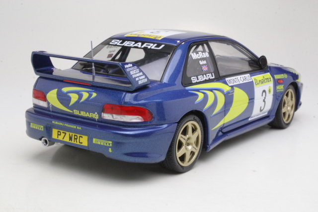 Subaru Impreza 22b, Monte Carlo 1998, C.McRae, no.3 - Sulje napsauttamalla kuva