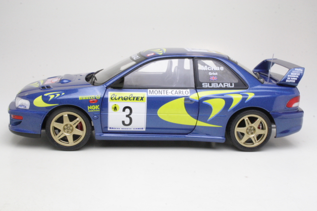 Subaru Impreza 22b, Monte Carlo 1998, C.McRae, no.3 - Sulje napsauttamalla kuva