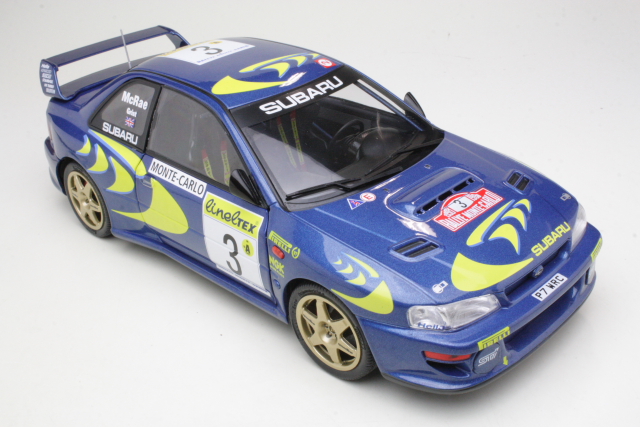 Subaru Impreza 22b, Monte Carlo 1998, C.McRae, no.3 - Sulje napsauttamalla kuva