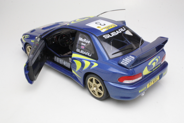 Subaru Impreza 22b, Monte Carlo 1998, C.McRae, no.3 - Sulje napsauttamalla kuva