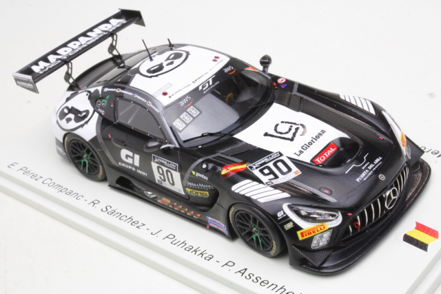 Mercedes AMG GT3, 24h Spa 2020, J.Puhakka, no.90