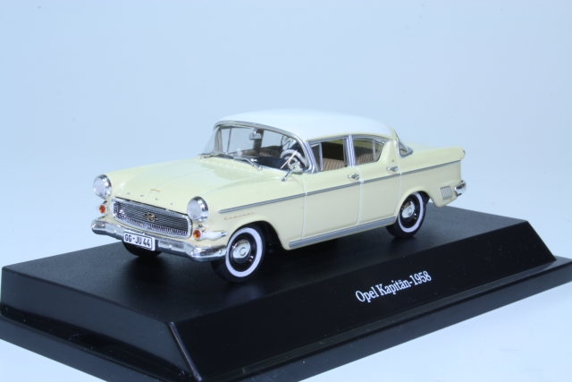 Opel Kapitän P1 2.5 1958, yellow