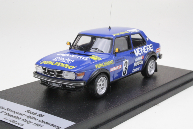 Saab 99, Sweden 1981, S.Blomqvist, no.3 - Click Image to Close