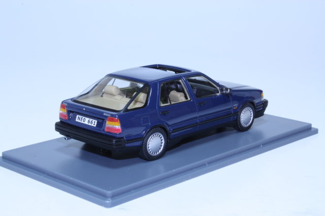 Saab 9000i 1988, dark blue - Click Image to Close